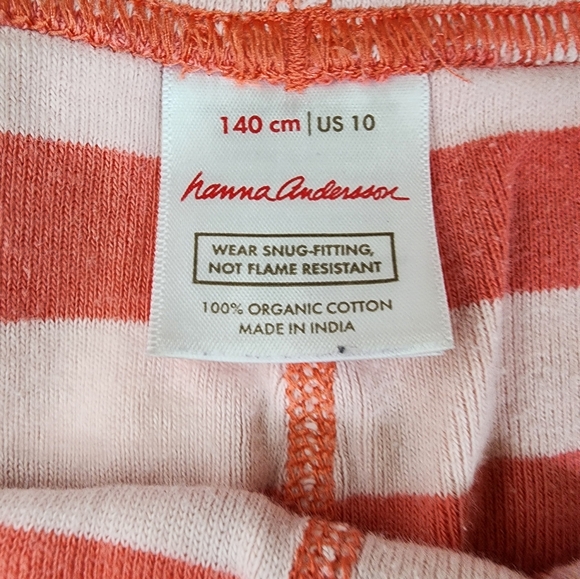 Striped Hanna Andersson Pajamas - Picture 2 of 3